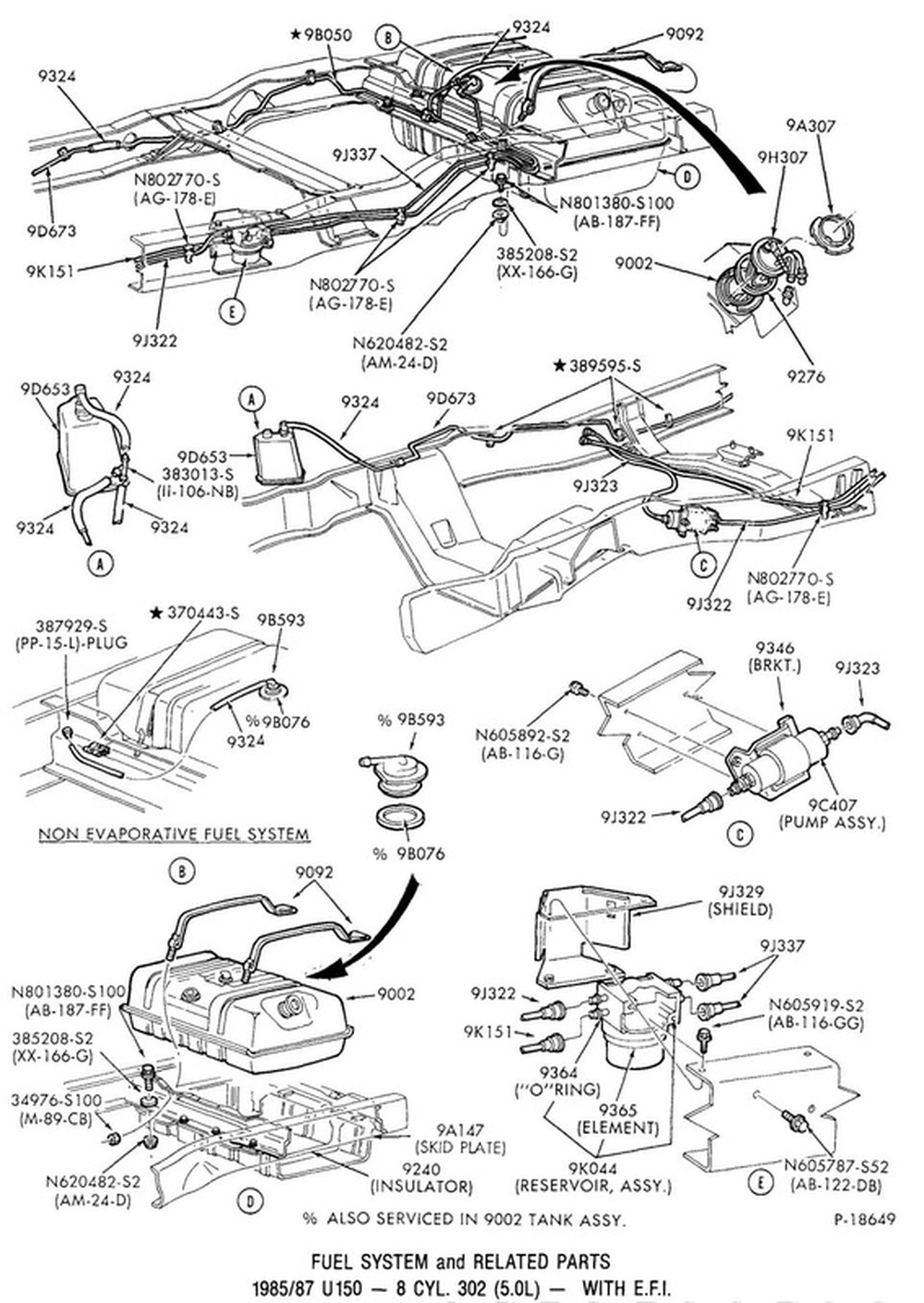 1989 Ford Bronco Fuel System Diagram Full Hd Version