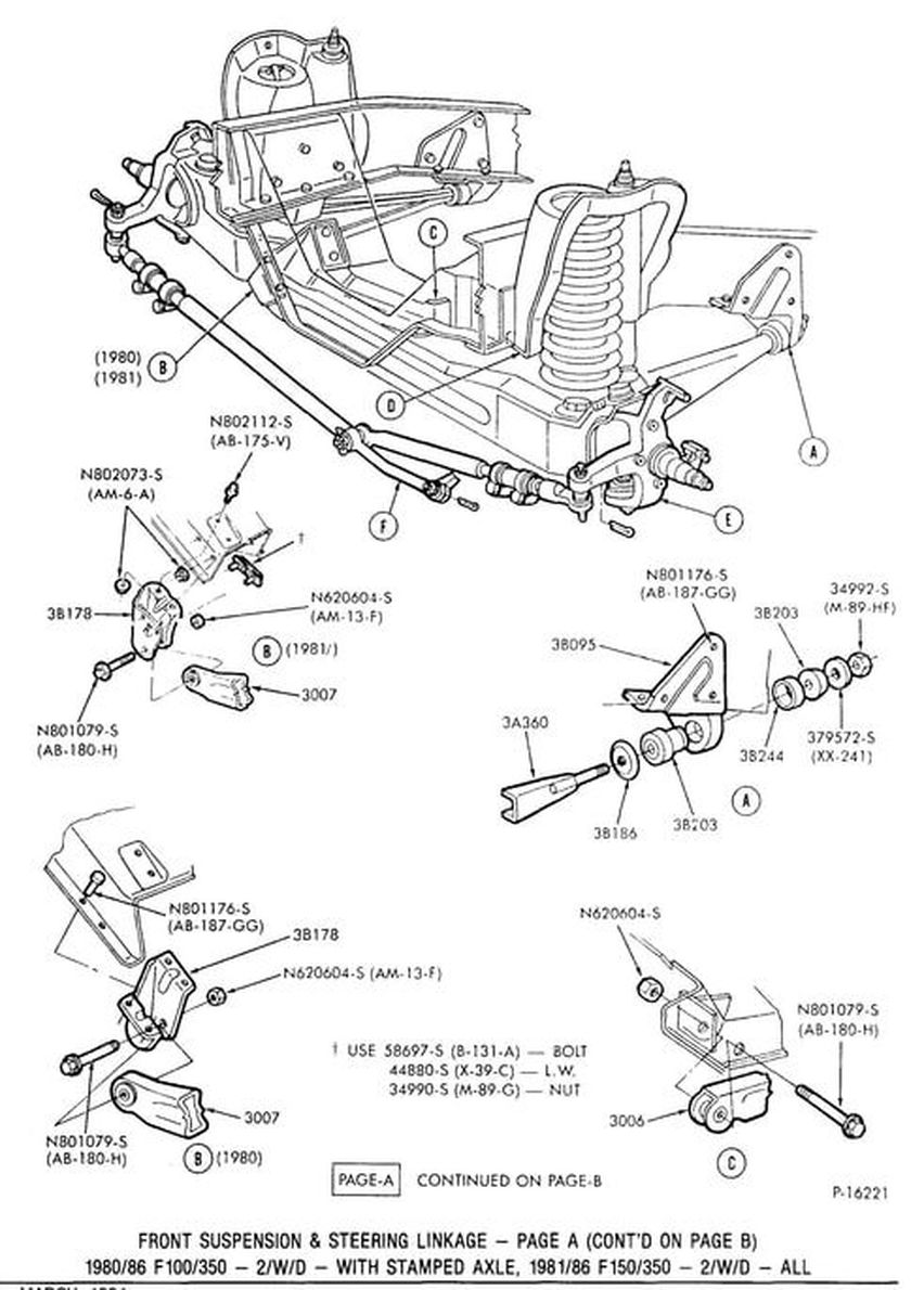 Ford f150 front suspension diagram