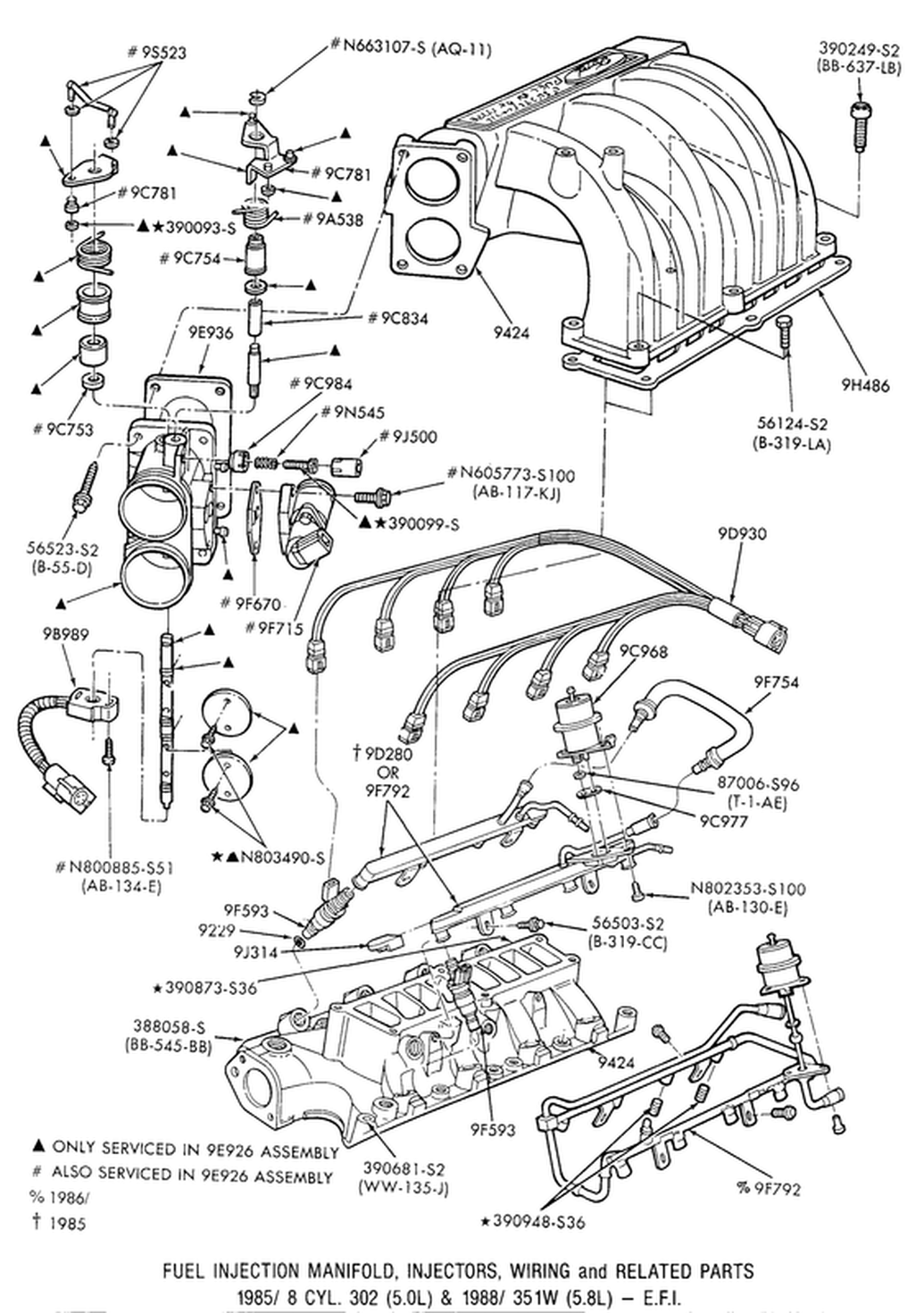 302 Fuel Injected Engine Diagram