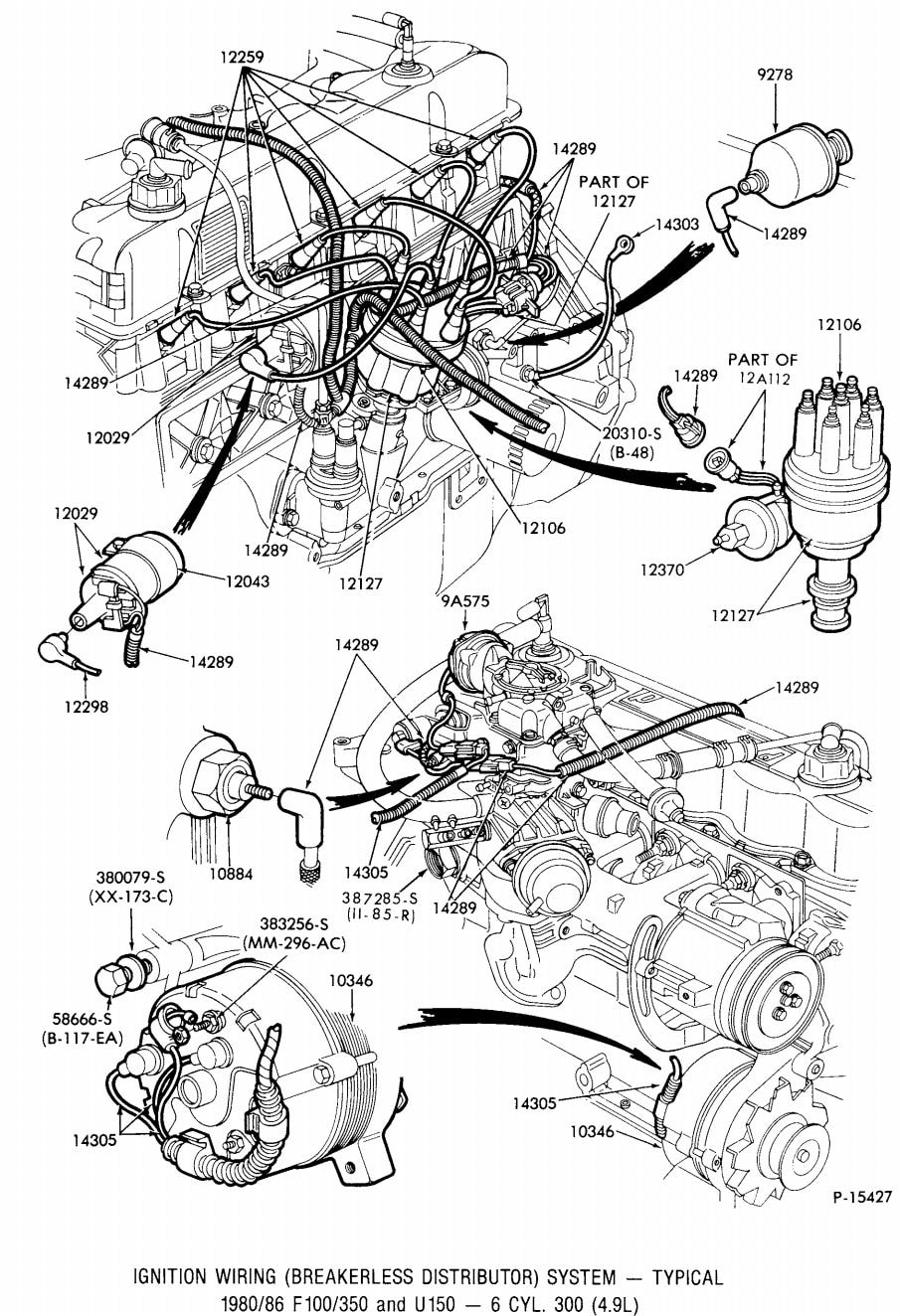 Bullnose 300 Six Ignition Wiring